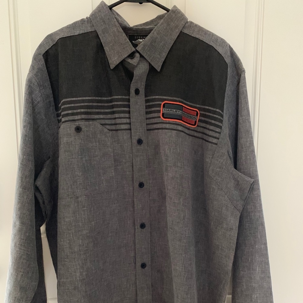 XXL New Never Worn Harley Davidson garage shirt